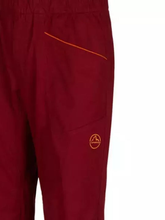 La Sportiva Мъжки Дълга Панталон Катерене Червен
