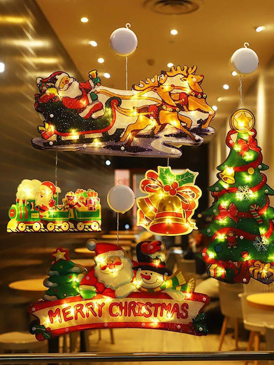 Aigostar Illuminated Christmas Plastic Figure SNowman Height 25cm