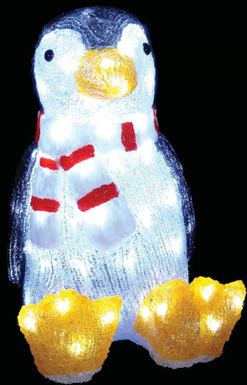 Lianos Illuminated Christmas Plastic Figure Penguin