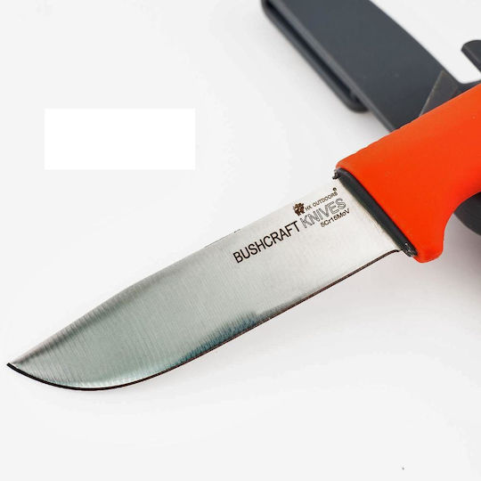 Alpin Messer Überleben Rot in Hülle
