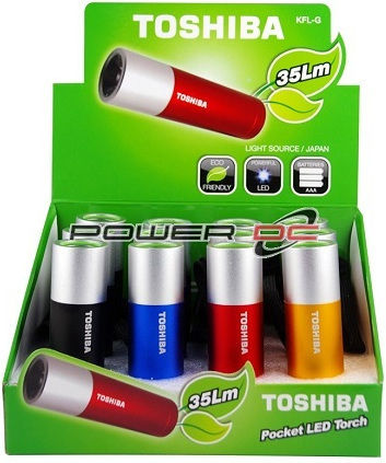 Toshiba Φακός LED με Μέγιστη Φωτεινότητα 35lm