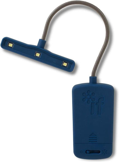 IF Φωτάκι Βιβλίου LED με Κλιπ Navy Μπλε