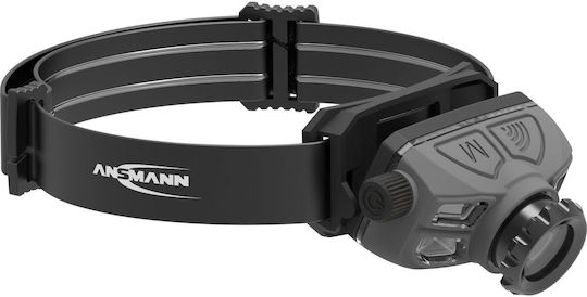 Ansmann Lumină de lucru și de sit, cu baterie Lanternă Frontală LED IP65 cu Luminozitate Maximă 450lm HD450FRS