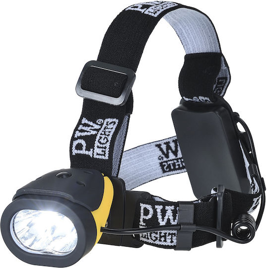 Portwest Portwest LED Kopflampe mit Maximaler Helligkeit