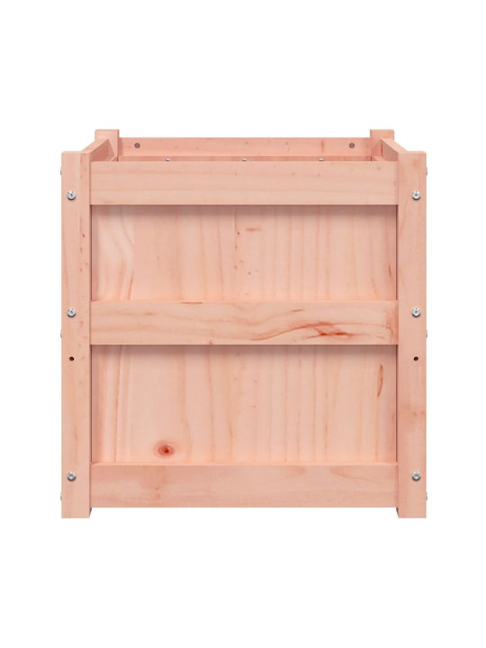 vidaXL Set 2 Planters Wooden Brown