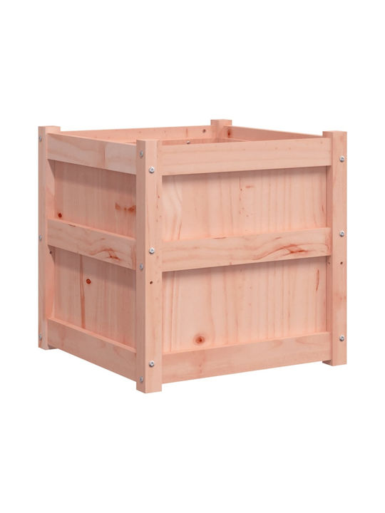 vidaXL Set 2 Planters Wooden Brown