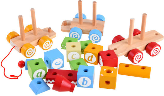 Jokomisiada Pull-Along Toy made of Wood