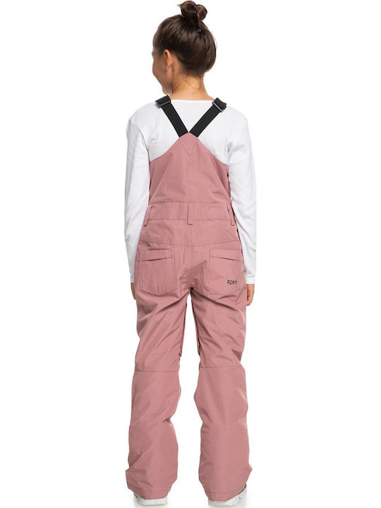Roxy Non Stop Bib ERGTP03043-MKP0 Παιδική Σαλοπέτα Σκι & Snowboard Ροζ