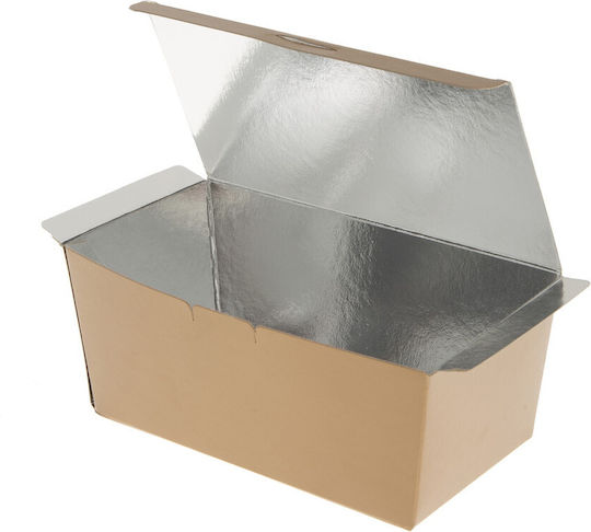 Paper Christmas Box for Gift Brown