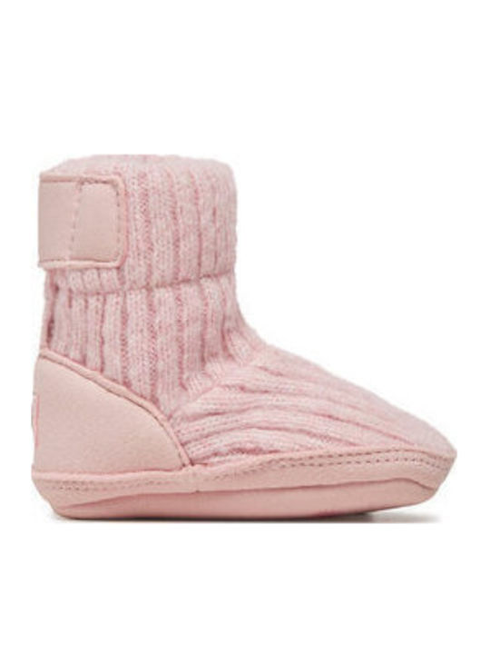UGG Βρεφικά Παντοφλάκια Αγκαλιάς Ροζ Skylar