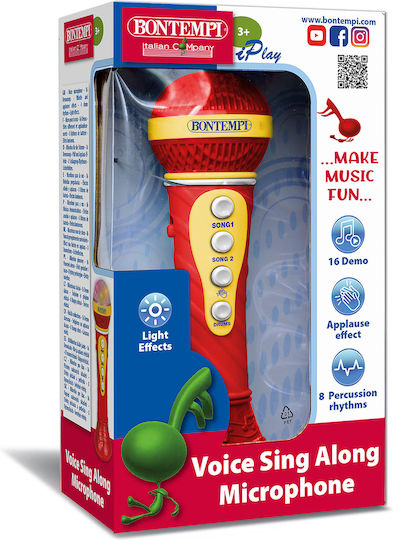 Bontempi Karaoke Microphone for 3+ Years