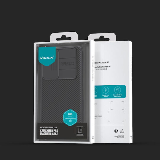 Nillkin Camshield Pro Задна корица Пластмаса 0.2мм Черен (Samsung Galaxy S24+ Plus)