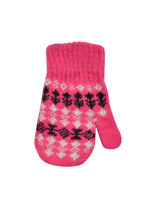 Brims and Trims Kids Gloves MIttens Pink 1pcs