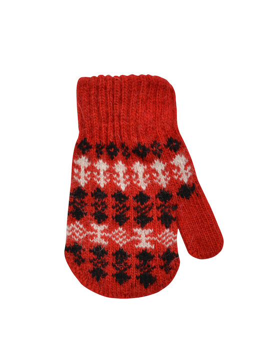 Brims and Trims Kids Gloves MIttens Red 1pcs