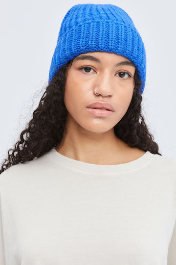 Beanie Unisex Beanie in Albastru color