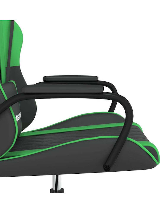 vidaXL 3143778 Καρέκλα Gaming Δερματίνης Μαύρη