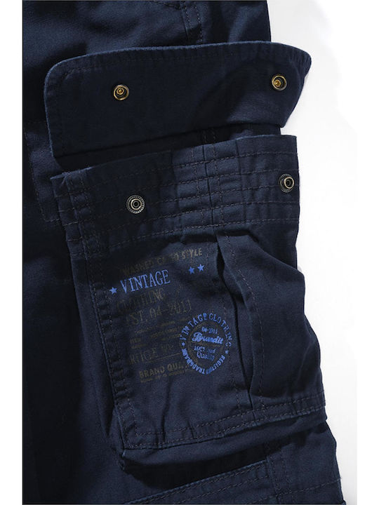 Παντελόνι Cargo σε Slim Εφαρμογή Navy Μπλε