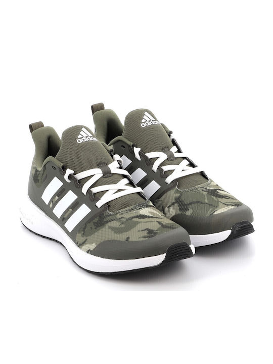 Fortarun Fortarun 2.0 K Kids Sports Shoes Running with Laces Green