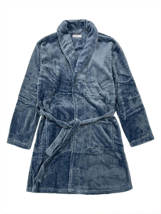 Ustyle Winter Herren-Robe Blau