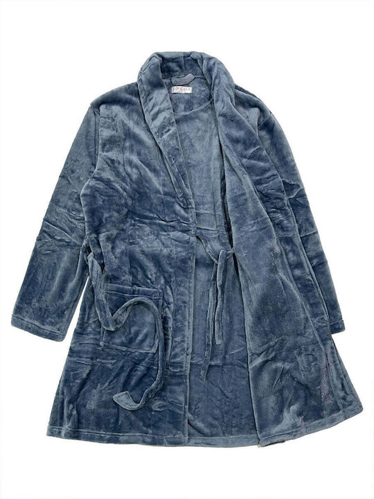 Ustyle Winter Herren-Robe Blau