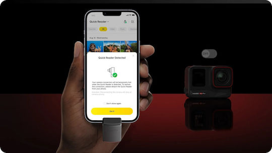 Insta360 Quick Reader Adapter για Insta360 Ace/Ace Pro