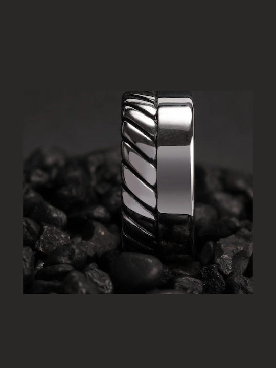 Sector Herren Ring aus Stahl
