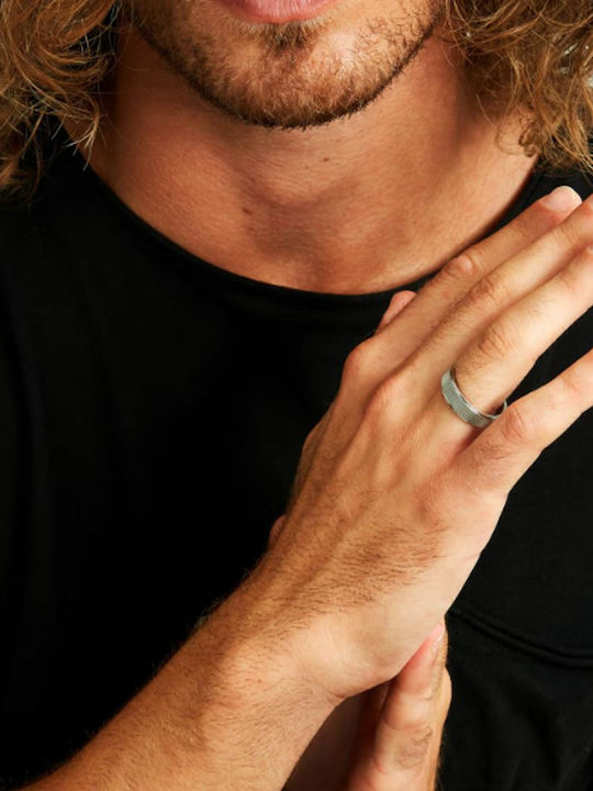 Sector Herren Ring aus Stahl