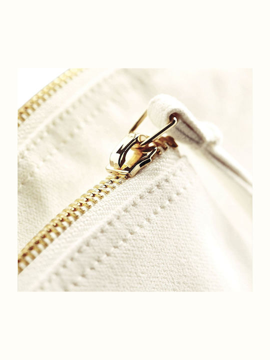 Necessaire in Beige Farbe