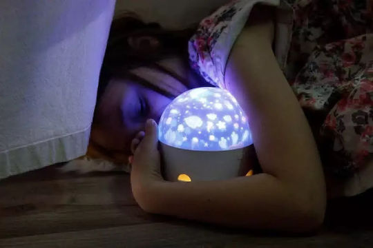 innoGio Kids Table Lamp Projector White