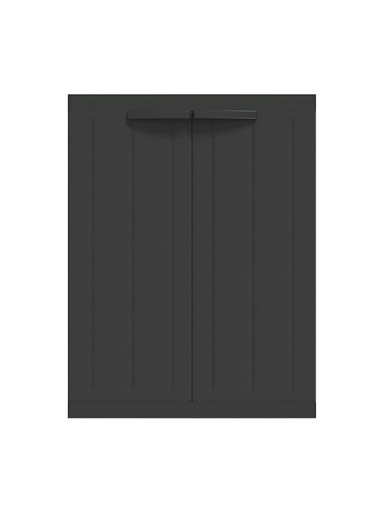 Double-leaf Polypropylene Outdoor Storage Cabinet 65x37x85 cm
