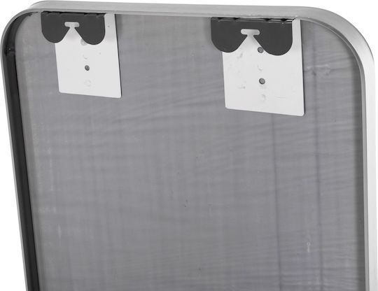 HomeMarkt Boely Boden- oder Standspiegel mit Silber Aluminium Rahmen 160x39cm