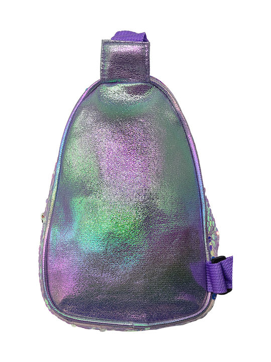 Gift-Me Kids Bag Backpack Purple 15cmx5cmx18cmcm
