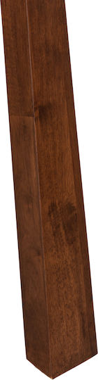 Riner Square Kitchen Table Wooden Natural Colour 91x91x75cm