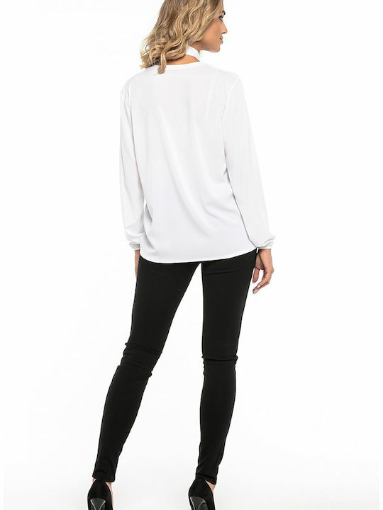 Tessita Women's Blouse Long Sleeve White