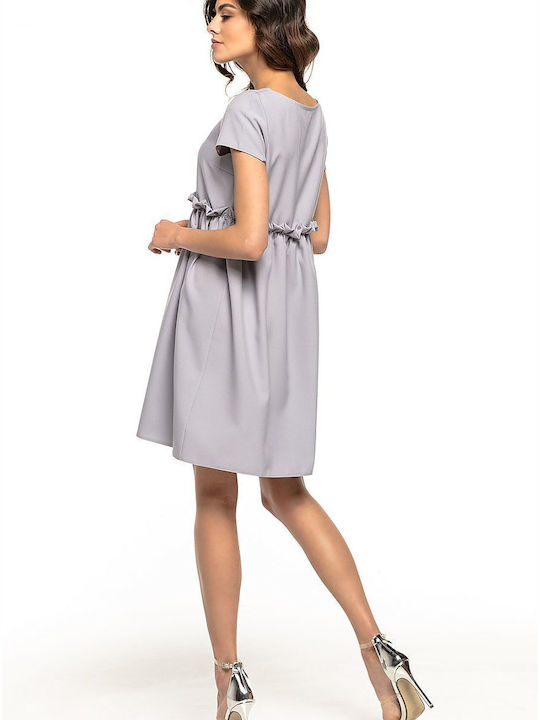 Tessita Mini Kleid Gray