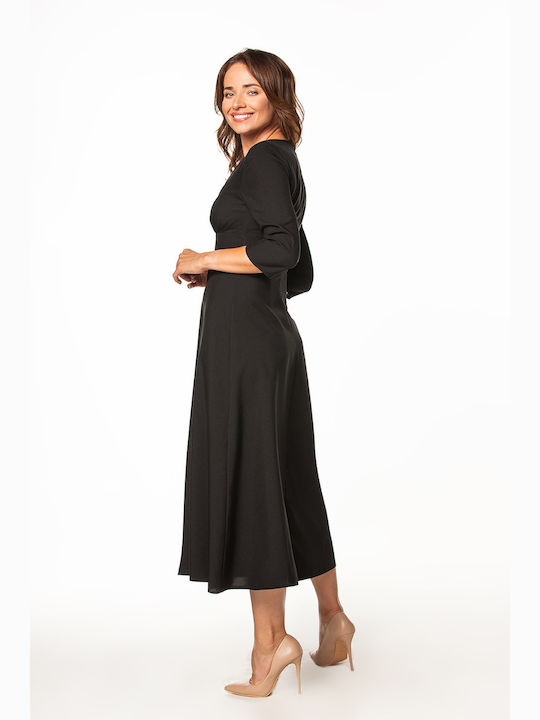 Tessita Midi Dress Black