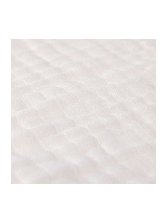 Laessig Swaddle Blanket Pink White 85x85cm. 3pcs