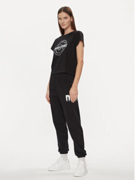 DKNY Γυναικείο Αθλητικό T-shirt Μαύρο