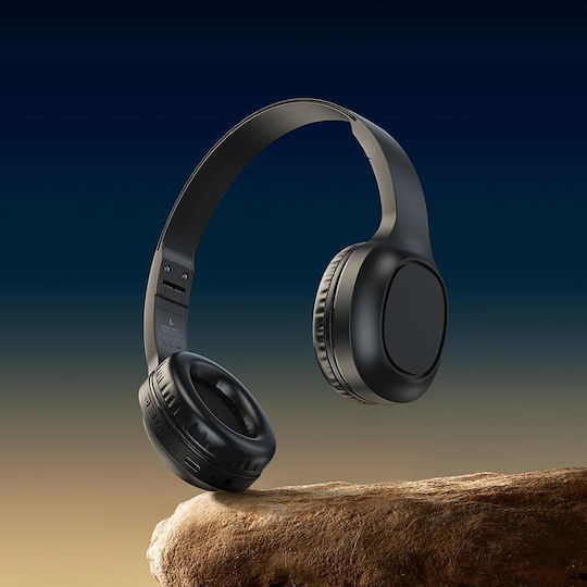 Hoco Charm W46 Wireless Bluetooth Over Ear Headphones with 20 Hours Playing Time Black
