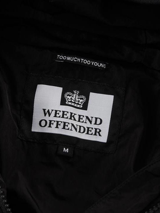 Weekend Offender Ανδρικό Χειμωνιάτικο Μπουφάν Puffer Αδιάβροχο Black