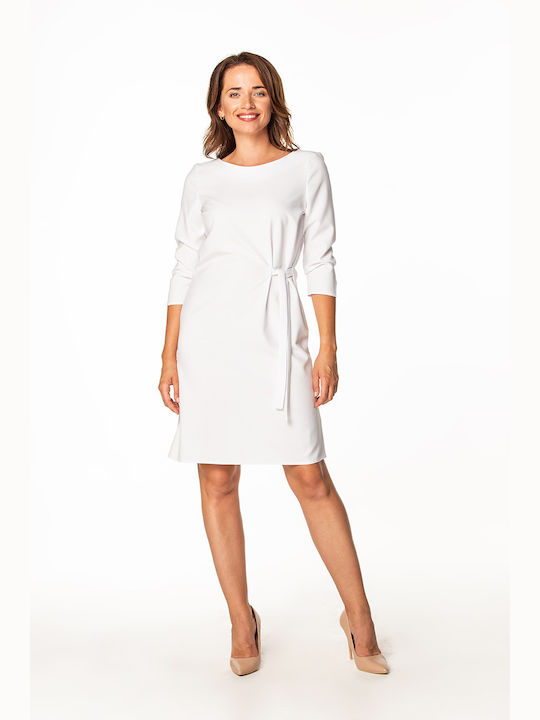 Tessita Midi Dress White