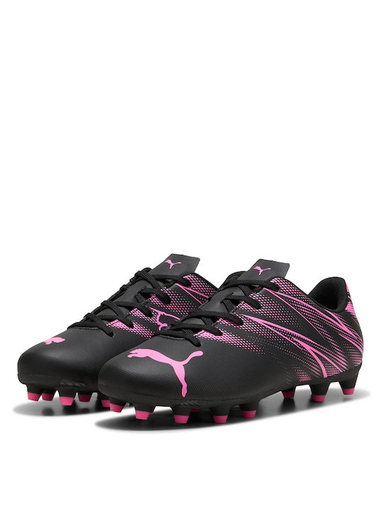 Puma Παιδικά Ποδοσφαιρικά Παπούτσια Attacanto Fg Ag Μαύρα