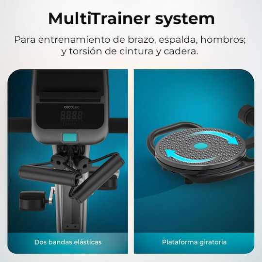 Cecotec DrumFit X-Bike 3000 Neo Pro Αναδιπλούμενο Όρθιο Ποδήλατο Γυμναστικής Μαγνητικό με Ροδάκια
