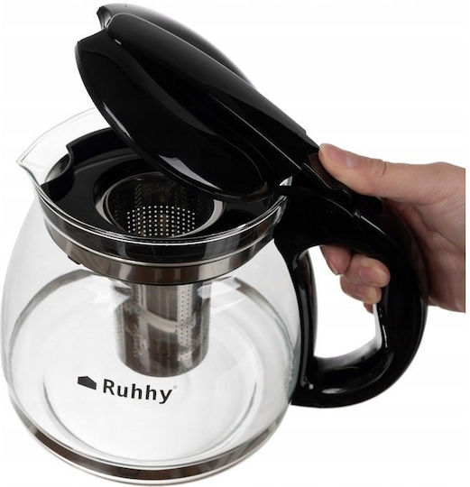 Ruhhy Ruhhy Teekanne mit Filter Glas Transparente 2000ml