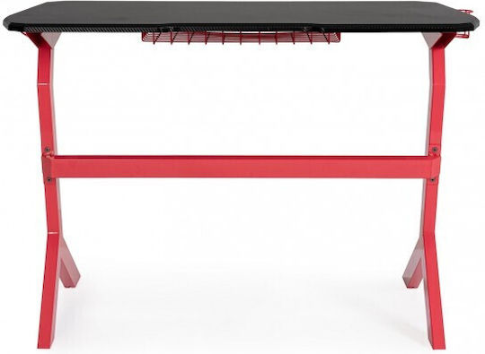 Γραφείο Gaming 118x65x76εκ. Red-Black