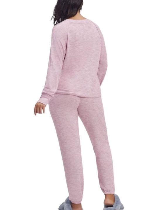 Ugg Australia Winter Damen Pyjama-Set Lila