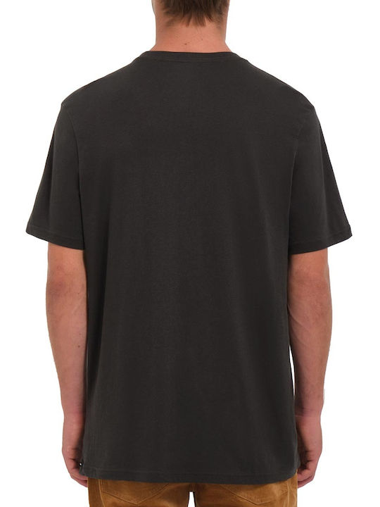 Volcom Men's Short Sleeve Blouse Black