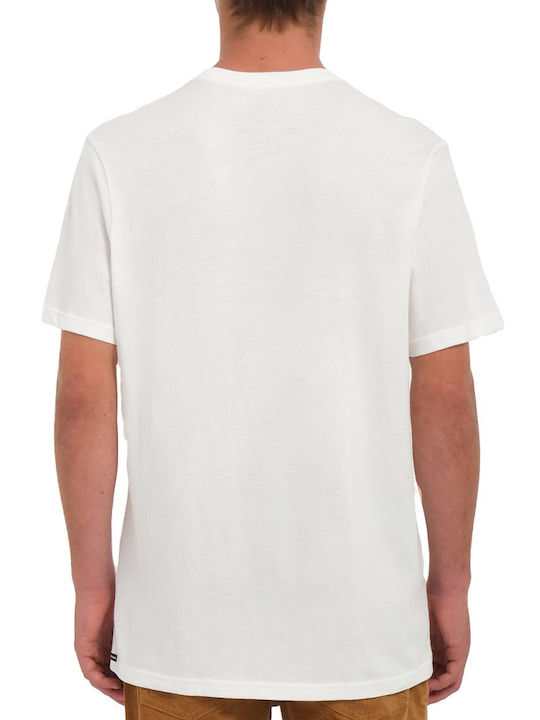 Volcom Men's Short Sleeve Blouse White