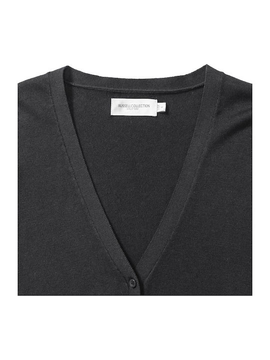 Jachetă de damă tricotată Black