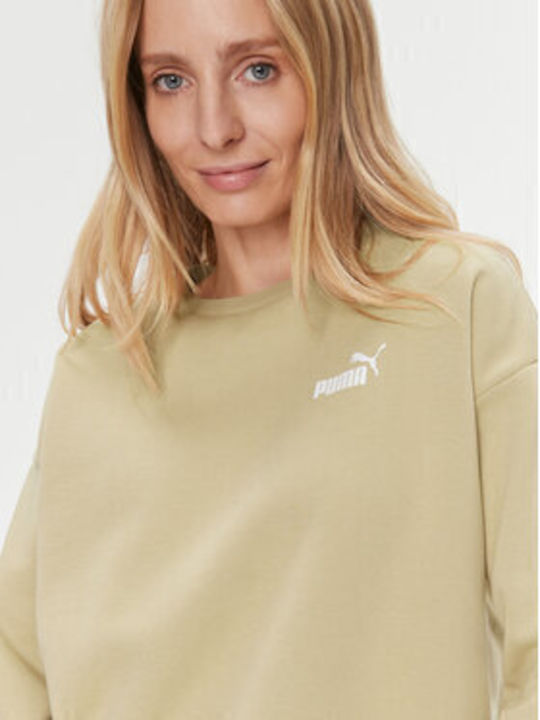 Ess+ Дамски Суитшърт Худи Beige (Beige)